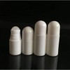 Hehglng 2 Pcs 30ml White Empty Refillable Roll On Bottles