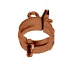 INEFA Pipe clamp for screw mounting, PVC DN 50, 1
