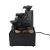 Tabletop Fountain Circulating Water Decorative USB Desk Waterfall Fountain with