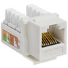 RJ45 CAT6 Keystone Jacks - Punch Down (White)