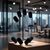 Microphone Wind Shield Foam Covers, 5 Pcs, Black, for Shure