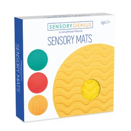 Sensory Genius Sensory Mats for Children & Adults - 4 Sensory Mats for Children with Sensory Needs - Supports Cognitive Development & Stress Reduction - Ages 5 & Up