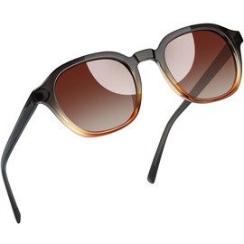 Joopin Acetate Polarized Sunglasses Square Sun Glasses Men Women UV Protection Trendy Shades Designer Sunnies (Gradula Grey)