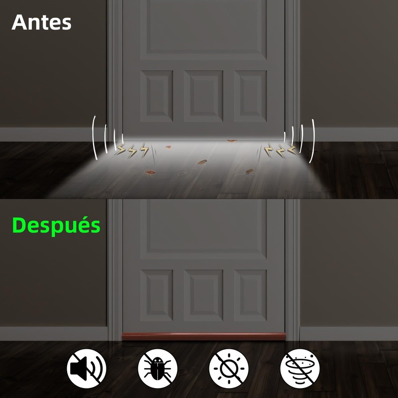 Guardapolvo para Puerta,Cubre Polvo para Puerta 37in,Burlete para Puerta con