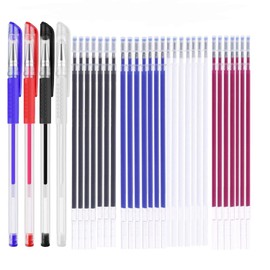 Heat Erase Fabric Marker Pens with 28 Leads for Sewing Dressmaking and Quilting Dressmaking 4 Colours Heat Erase Pens for Fabrics