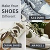 YLOKO Air Force 1 Shoe Laces with AF1 Metal Lace