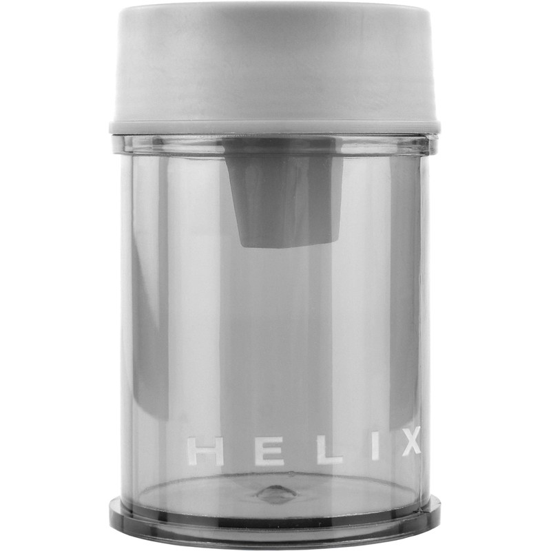Helix Canister 1 Hole Pencil Sharpener, Assorted Colors (17077)