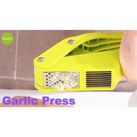 Suuker Garlic Press Slicer 2in1 Crusher Mincer Heavy Duty Kitchen Tool Ergonomic NEW
