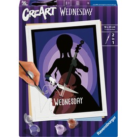 Ravensburger CreArt Wednesday 23889 Painting by Numbers for Adults from 12 Years
