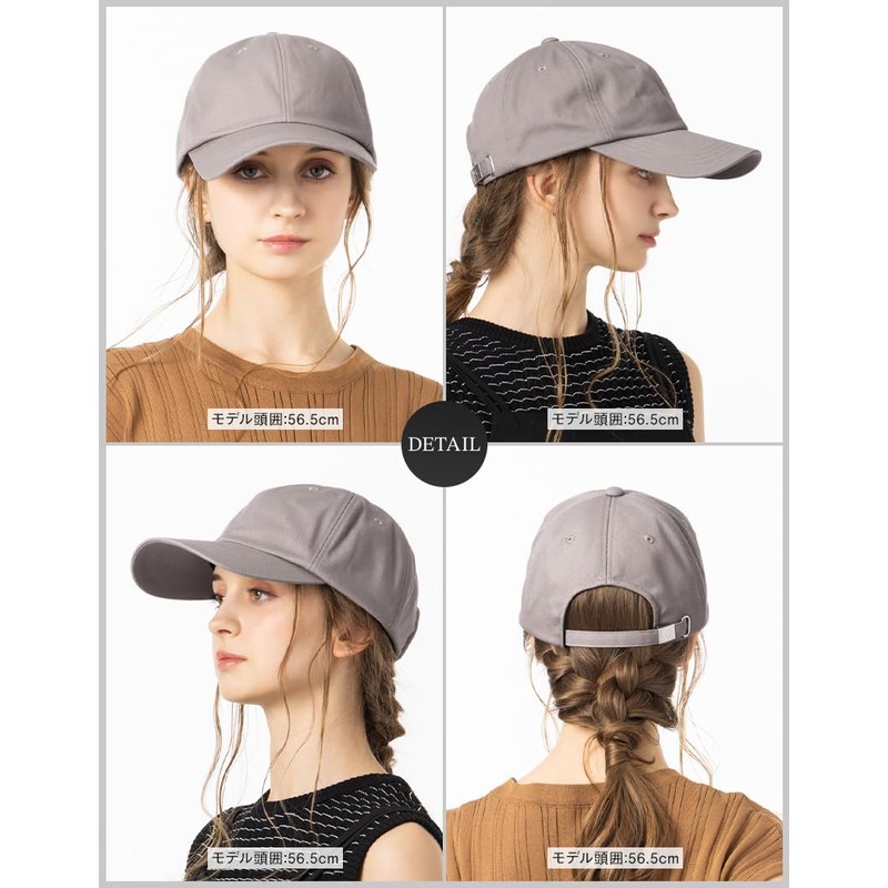 Loo&c Women's Hat, Large Size, Well Crafted, Deep Cap, Cool