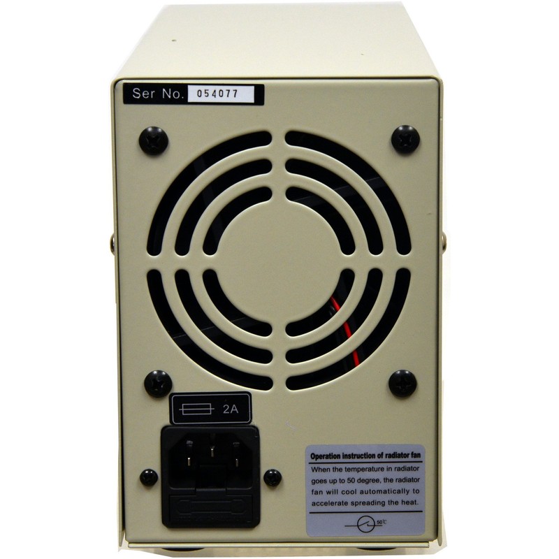 Tekpower TP1803D Lab Grade Variable Linear DC Power Supply, 0-18V