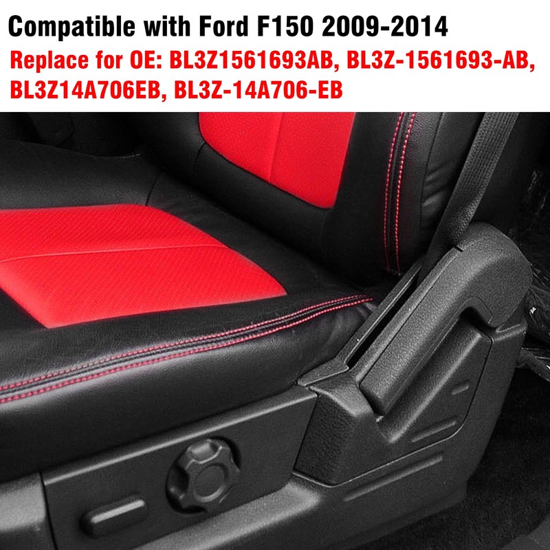 Adzfel 2PCS Compatible with Ford F150 Seat Trim Cover Panel