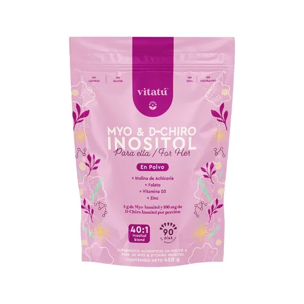 Suplemento en polvo Vitatú Suplemento Myo Y D-chiro Inositol x