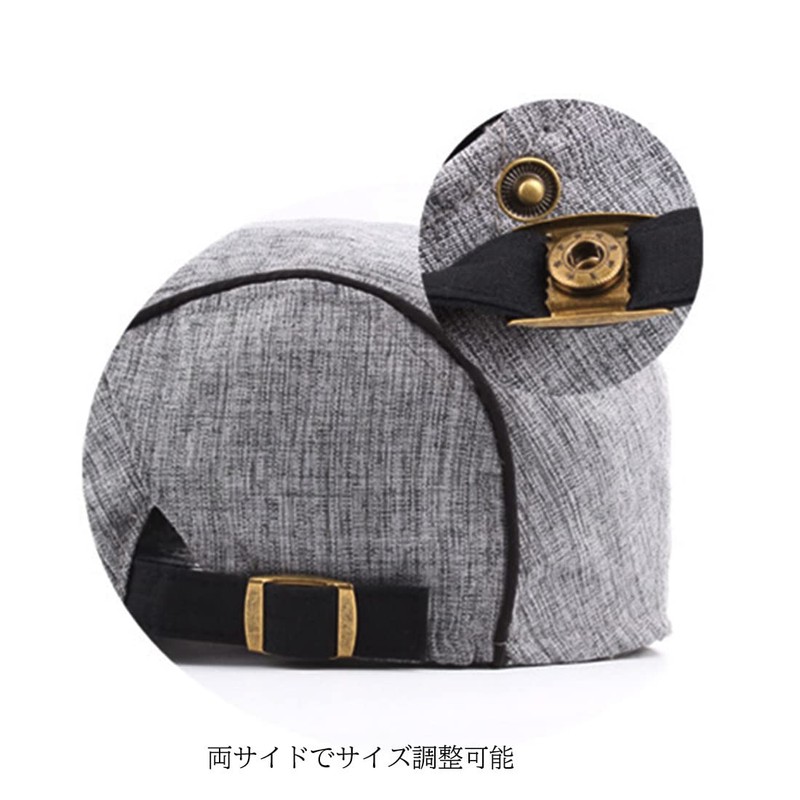 Laquest Thin Hunting Cap, Spring/Summer, Bird-hat, Men's/Women's, gray