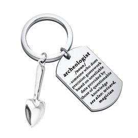 MAOFAED Archeologist Gift, Archeologist Keychain, Archeology Gift, Archeology Graduation Present