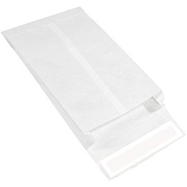 Tyvek® Expandable Envelope, 9" x 12" x 2", White, 100/Case