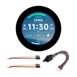 Waveshare RP2350 2.8inch Round Display Development Board, 480×480, Based On The Raspberry Pi RP2350B Dual-core & Dual-Architecture Microcontroller, RGB Interface