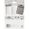 Helix Oxford Camo Basic Calculator - Green
