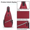 FANDARE Sling Bag Umhängetasche Messenger Bag Hiking Bag Crossbody Bag