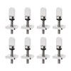 ECSiNG 8 Sets Surfboard Fin Screws 316 Stainless Steel Anti-Rust