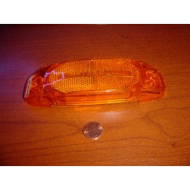 oshkosh amber marker light lens peterson NETI 3841-01 US new signal cover 6x6