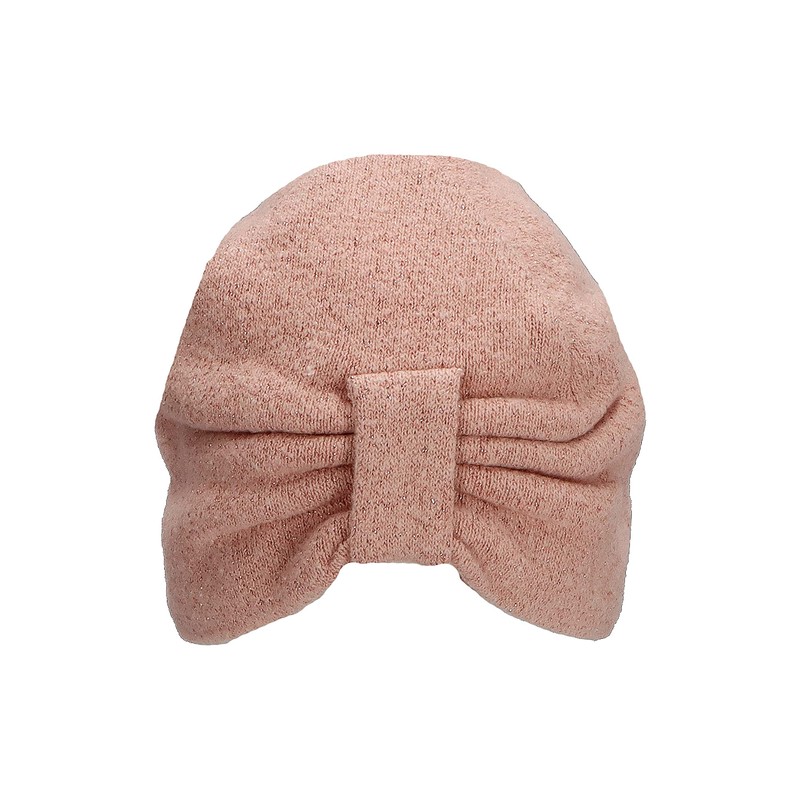 Sterntaler Girls' Beanie Lurex Hat, pink