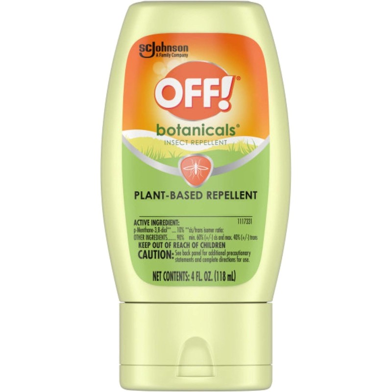 OFF! Botanicals Insect Repellent Lotion, 3 Pack, Plant-Based Bug and