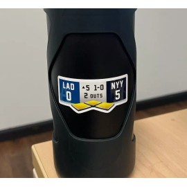 Dodgers Yankees 2024 World Series 5th Inning 3"x1.26" Sticker