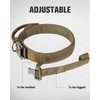 Joytale Tactical Dog Collar with Handle, Heavy Duty Military Dog