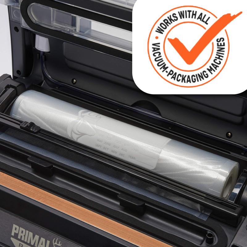 PrimalTek 11” x 50’ Vacuum Bag Roll with Built-In Bag