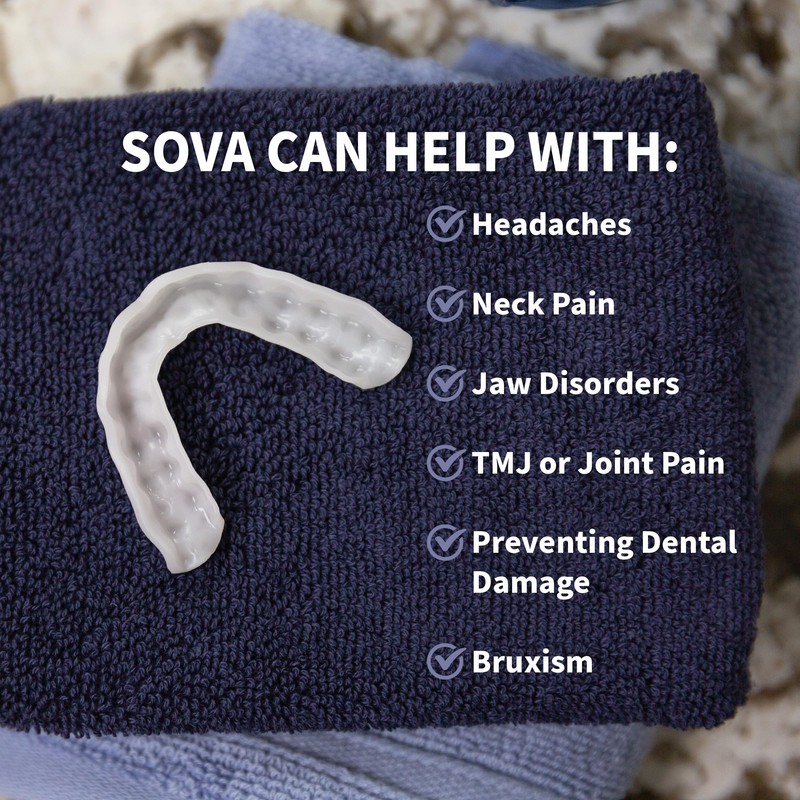 Sova 1.6mm Mouth Guard for Clenching and Grinding Teeth at
