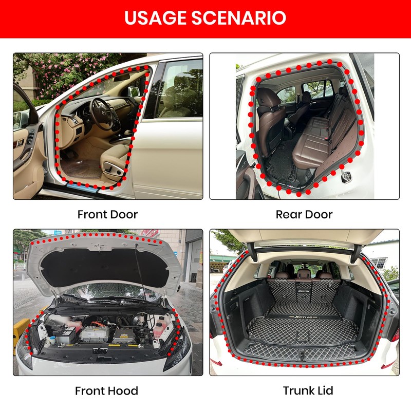 Car Door Seal Strip 10M (32.8 Feet)