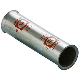 Morris 94756 Short Barrel Flex Cable Compression Copper Splice with 2/0 Awg Wire Range