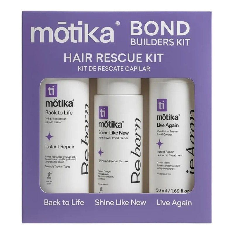 Kit de Rescate Capilar Motika para Cabello Dañado y Todo