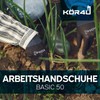 kör4u® 10 Pairs Of Breathable Work Gloves, Universal Protective Gloves