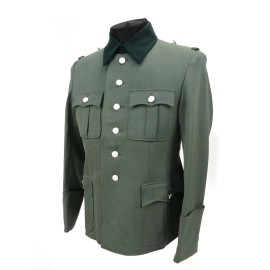 M35 Officer Field-grey Gabardine Jacket - Size 46 (X-Large)