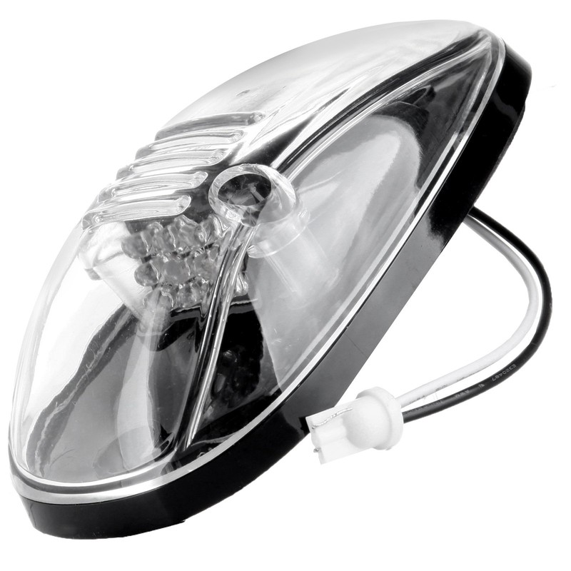 OCPTY 5x Amber LED Cab Clearance Lights Smoked Cab Roof