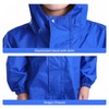 Kids Baby One Piece Rain Suit Waterproof Coverall with Hood