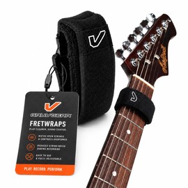 Gruv Gear Groove Gear FretWraps String Muters 1-Pack (Black, Small) FretWraps