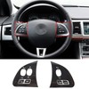 Steering Wheel Button Frame Styling Cover Trim Compatible with Jaguar