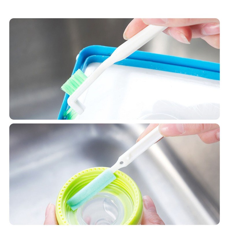 16pcs Small Cleaning Brushes Crevice Cleaning Detail Tiny Scrub Cleaner