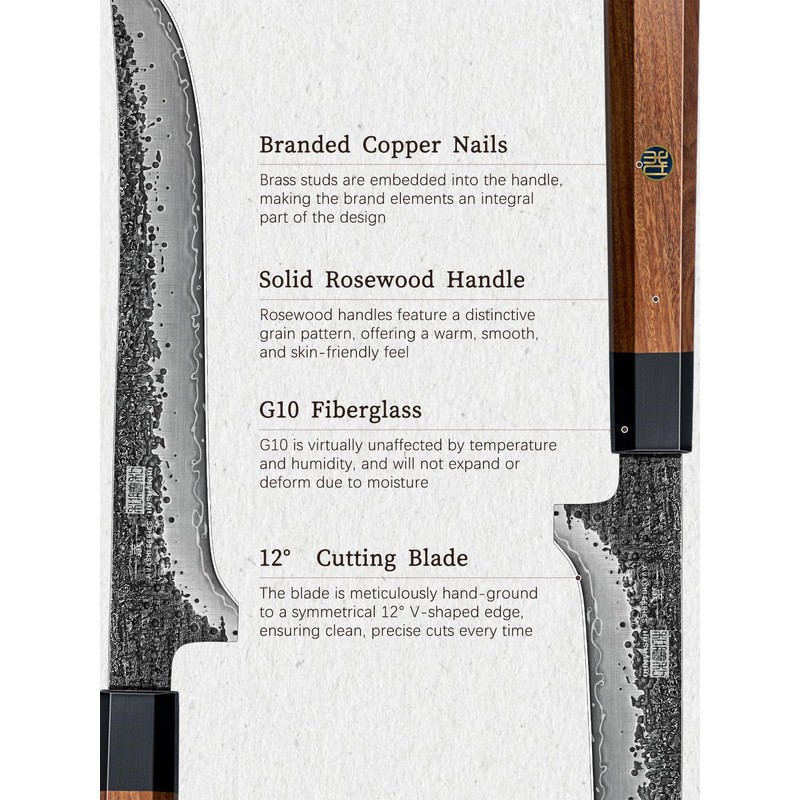HOSHANHO Coltello per Sfilettare Pesce da 18 cm, Coltello da