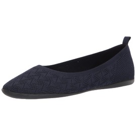ZODIAC Camden-1 - Zapatos Planos de Punto para Mujer, Azul Marino, 6 US