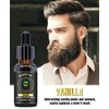 Beard Oil 5 Pack w/Unscented,Cedarwood,Sandalwood,Vanilla,Orange,Christmas Stocking Stuffers Fathers Valentines Day