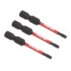 Sealey 3pc 50mm TRX-Star* T10 Impact Power Tool Bit Set