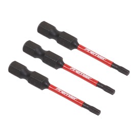 Sealey 3pc 50mm TRX-Star* T10 Impact Power Tool Bit Set - AK8240, Red