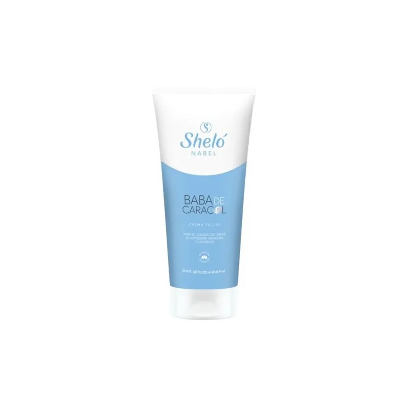 Crema Facial De Baba De Caracol Facial Sheló Nabel 250