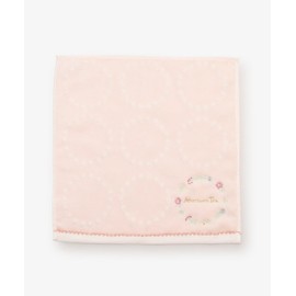 Afternoon Tea Living JA88 Small Flower Embroidered Mini Towel, Pink