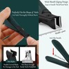 3-Piece Nail Clipper Set for Thick Nails – Heavy Duty