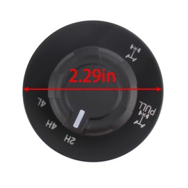 AUTOKAY AL3Z-14B166-BA E-Locker Override Control Switch Knob for Ford F150 4x4 4WD 2009-2014